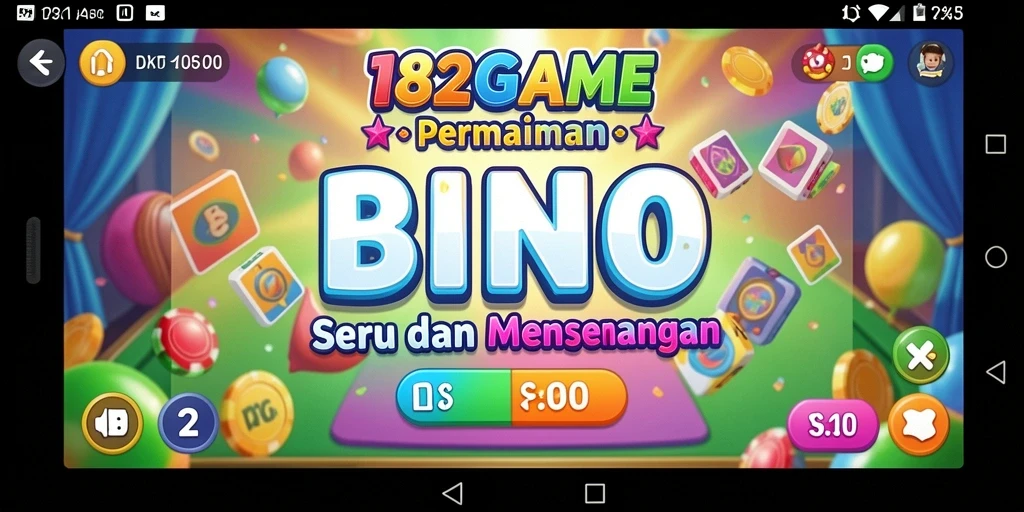 Tampilan menarik gameplay Bingo di 182GAME.