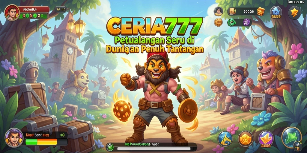 Screenshot CERIA777 menampilkan adegan petualangan penuh aksi dan eksplorasi.