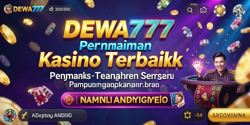 Tampilan gameplay DEWA777 yang mendebarkan di dunia Kasino.