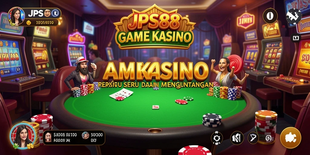 Tampilan gameplay dari JPS88, mendebarkan dan menarik bagi pemain Kasino.