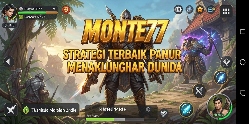 Gameplay seru dan strategi mendalam MONTE77.