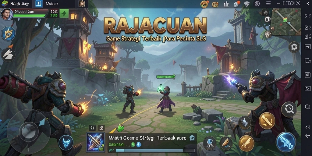Tampilan menarik gameplay RAJACUAN yang mendebarkan