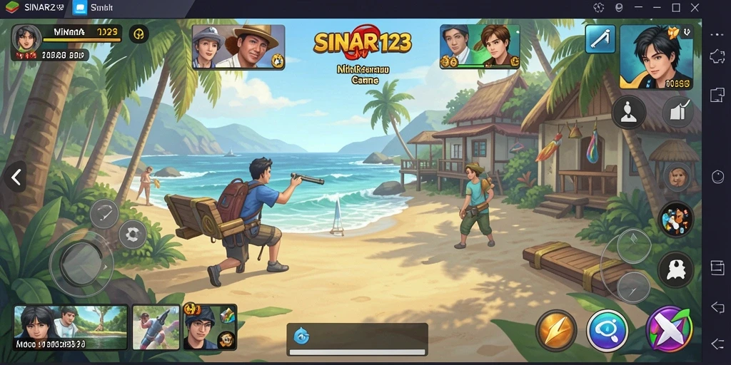 Screenshot gameplay SINAR123 menampilkan keseruan bermain game Casual.