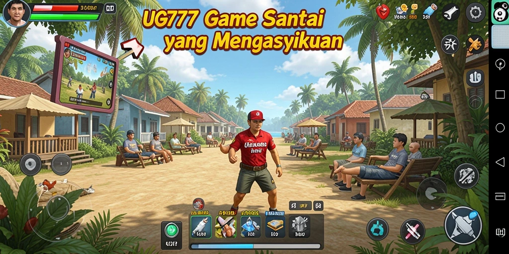 Tampilan gameplay UG777 yang seru dan penuh warna.