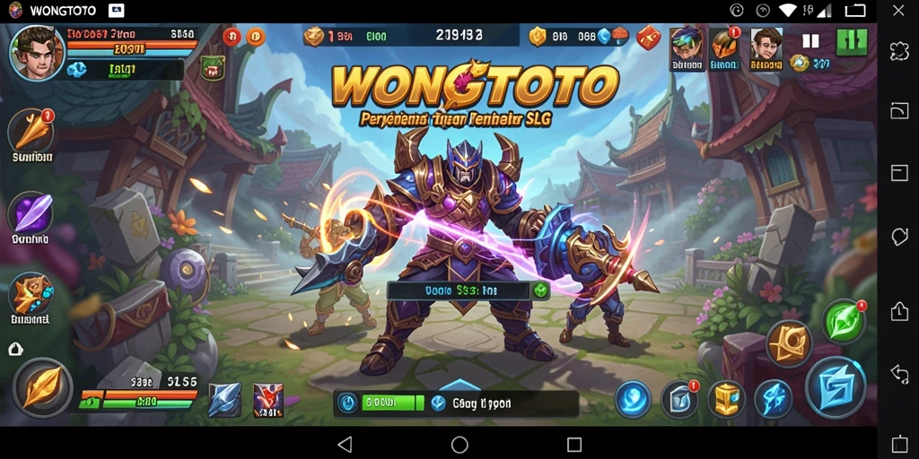 Tampilan menarik gameplay WONGTOTO dengan aksi strategi yang intens.