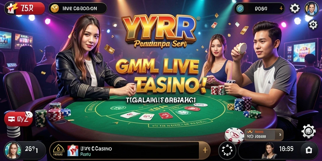 Gameplay seru di YYRR dengan dealer langsung dan grafik berkualitas tinggi.